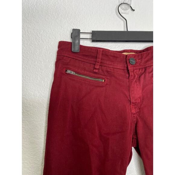 Sanctuary Womens Jeans Size 27 Red Skinny Leg Casual Wear Low Rise Waist - Picture 7 of 14